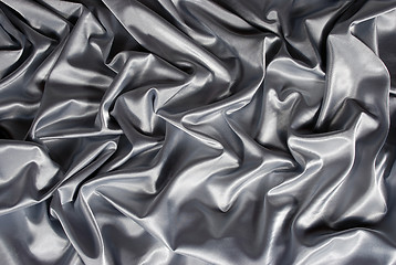 Image showing white satin background