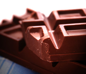 Image showing Blocks of Chocolate