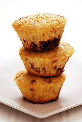 Image showing Freshly baked muffins