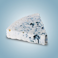 Image showing danish blue cheese