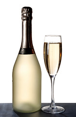 Image showing Glass of champagne 