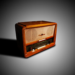 Image showing vintage radio