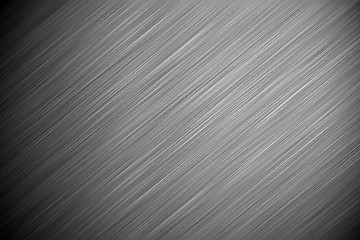 Image showing Dark brushed steel texture 