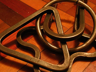 Image showing metal puzzle