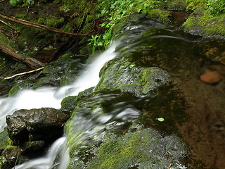 Image showing Refreshing waterfalls.