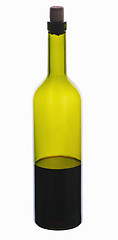 Image showing bottle wine