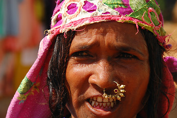 Image showing Street Portrait of Goan Woman