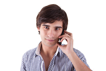 Image showing man on the phone