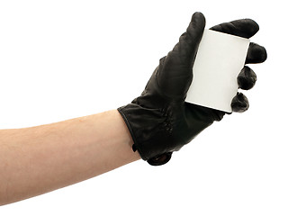 Image showing Card in the hand