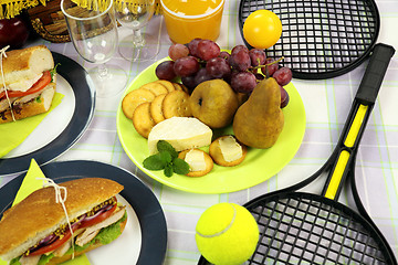 Image showing Picnic Fruit