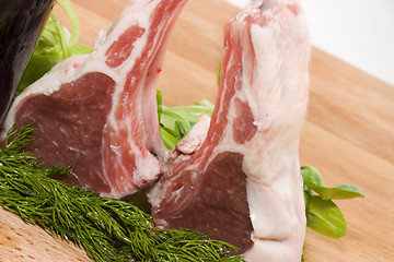 Image showing Racks of lamb