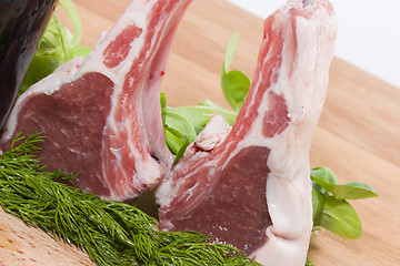 Image showing Racks of lamb