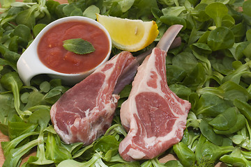 Image showing Racks of lamb