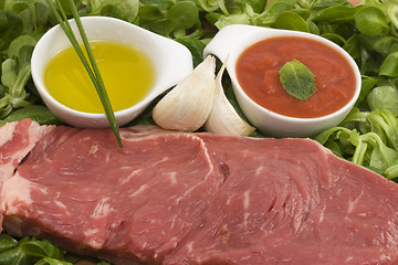 Image showing beef and vegetables