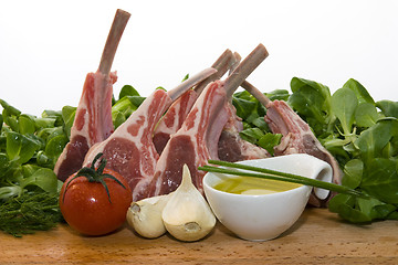 Image showing Racks of lamb