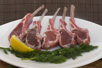 Image showing rack of lambs