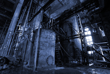 Image showing Old abandoned factory