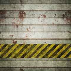 Image showing grunge metal wall background