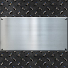 Image showing old metal background texture