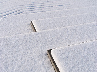 Image showing Abstract snow