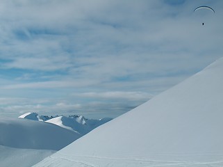 Image showing Paragliding Norway