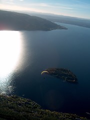 Image showing Paragliding Norway