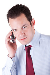 Image showing Businessman on the phone