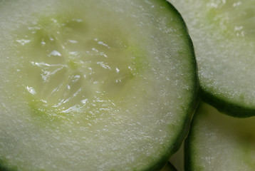 Image showing Cucumber Slices