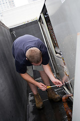 Image showing HVAC Technician