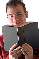 Image showing Man Reading a Book