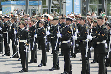 Image showing Military Parade