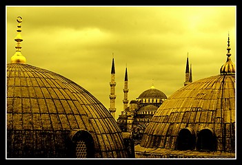 Image showing istanbul domes