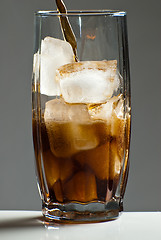 Image showing Glass of Cola