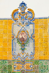 Image showing Vintage tiles from Lisbon, Portugal.