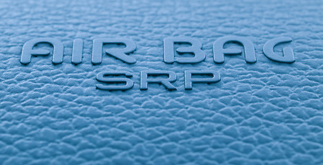 Image showing Airbag label