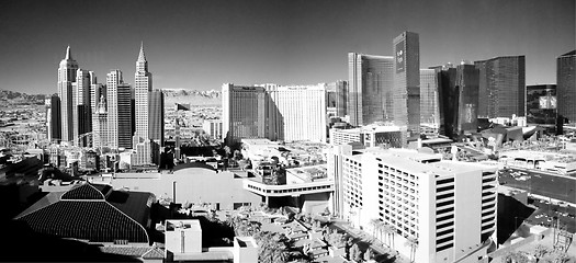 Image showing Las Vegas strip infrared