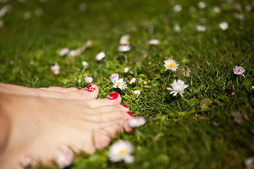 Image showing Woman outdoor