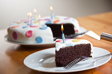 Image showing Birthday cake