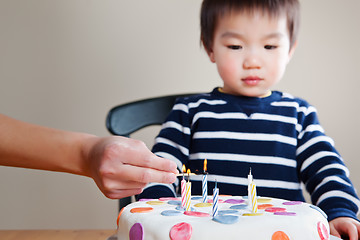 Image showing Birthday boy