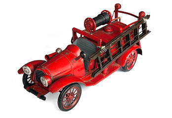 Image showing Antique Toy Fire Engine