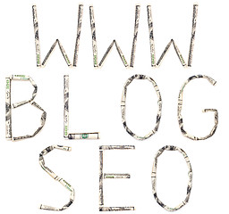 Image showing Blog, SEO, WWW