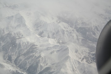 Image showing Alpine mountain peaks