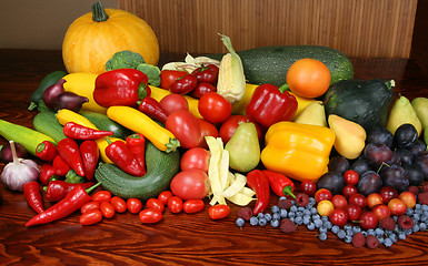 Image showing Fruit and vegetables