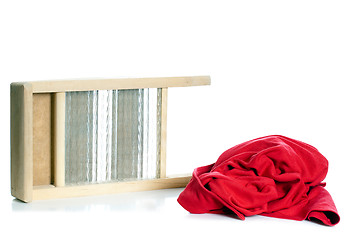 Image showing Washboard Cleaning