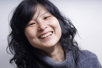 Image showing Young woman smile