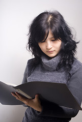 Image showing Businesswoman working