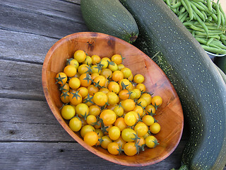 Image showing Fresh produce from the garden.