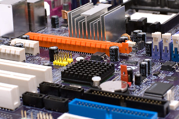 Image showing Mainboard close-up