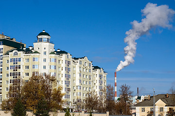 Image showing House and chimney