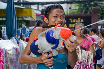 Image showing thai new year festival